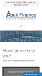 Mobile Screenshot of apexfinance.co.uk